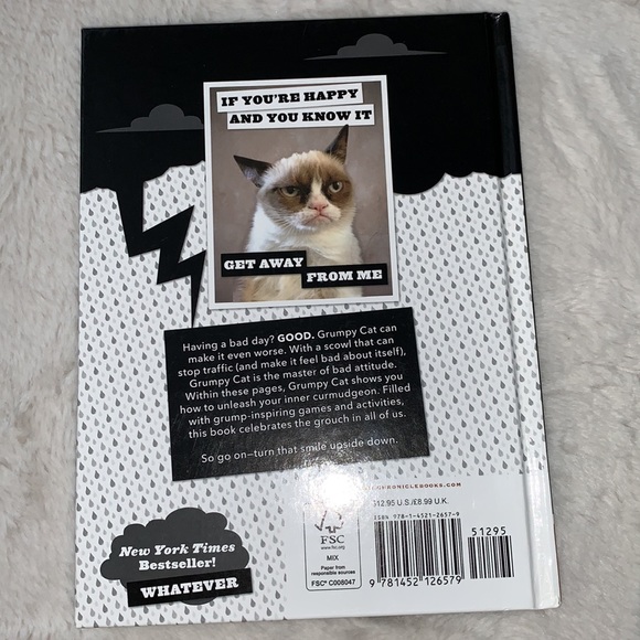 Grumpy cat Hardcover โ a grumpy book โ tips & activity book - Picture 5 of 5